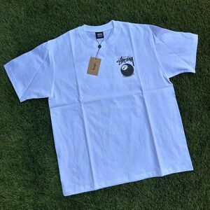 White Stussy tee large brand new